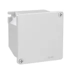 Коробка ответвительная 90х90х53мм IP66 RAL9006 алюминиевая