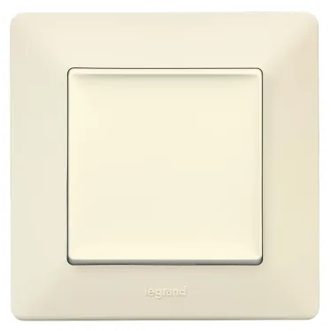 Valena LIFE Лицевая панель для выключателей одноклавишных Слоновая кость