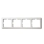 W59 Рамка 4 поста белая
