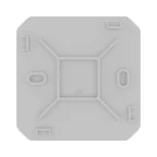 Коробка ответвительная с 8+2 кабельными вводами д.25/20мм, IP55,85х85х40мм