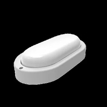 Светильник светодиодный ДБП 15 Вт 1100 лм 4000К AC 220В Белый IP65 овал 200х98х46мм Пластик ЖКХ LITE Gauss