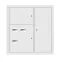 Щит этажный 3 кв. RAL9003 (1000х950х160) Basic
