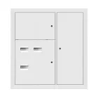 Щит этажный 3 кв. RAL9003 (1000х950х160) Basic