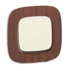 Valena ALLURE Рамка 1 пост орех универсальная