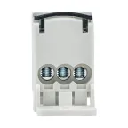 Блок распределения (Кросс) крепеж на панель DIN КБР-80А