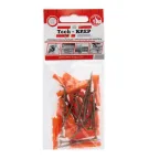 Шуруп универсальный 4.0х70 потайная головка желтопассивированный + дюбель 6х52 (14шт)