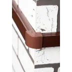 Угол внешний (25х25) (4 шт) Plast под темное дерево