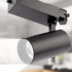 Светильник трековый трёхфазный SТR-30-36-30K-B30 узкий луч 3000K черный