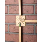 Коробка разветвительная КМР-030-030кг (78х78х26) с клеммником светлое дерево PROxima