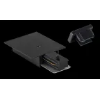 PTR/R EC-BL Комплект торцевых элементов чёрный для встраиваемого шинопровода Jazzway