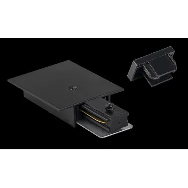 PTR/R EC-BL Комплект торцевых элементов чёрный для встраиваемого шинопровода Jazzway