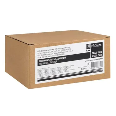Выключатель-разъединитель ВР32У-35B31250 250А 1 направление с дугогасительными камерами съемная левая/правая рукоятка MAXima