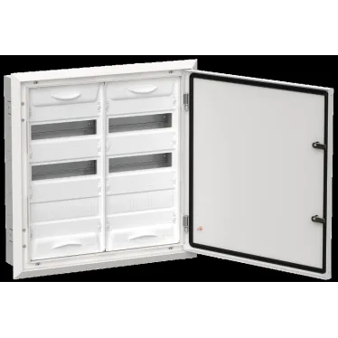TITAN 5 Корпус металлический ЩРв-72 (2х36) 630х625х130мм IP31 белый (одна дверь)