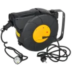 TWIST Катушка УК15 1мест. 2P+PE/15м+2м 3х1,5мм2 автосм. IEK