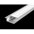 Профиль алюминиевый для LED ленты с рас.2000мм посадочное место 10мм