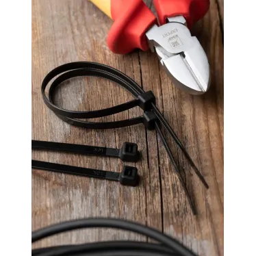 Хомут P6.6 стандартный черный 4.8x350 (100шт) FlexLock PROxima