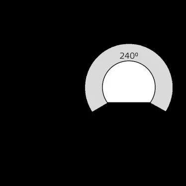 Лампа светодиодная LED 16 Вт 1480 лм 3000К шар G95 теплый E27 AC 220В Black Gauss