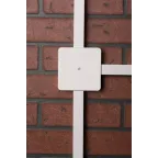 Коробка разветвительная KMP-030-032 наружная 100х100х25 белая PROxima