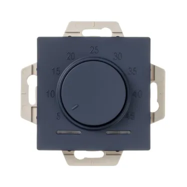 ATLASDESIGN ТЕРМОСТАТ электрон. теплого пола с датчиком, 10A, механизм, ГРИФЕЛЬ