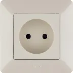 Valena LIFE Рамка 1 пост слоновая кость универсальная