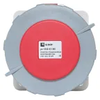 Розетка стационарная внутренняя 3342 3Р+РЕ 63А 380В IP67 PROxima