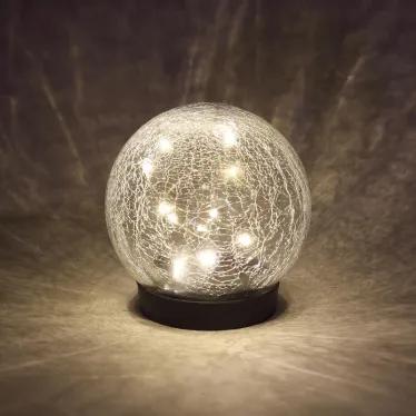 Садовый светильник Шар на солнечной батарее, 15 LED 15 cм ERASF012-24
