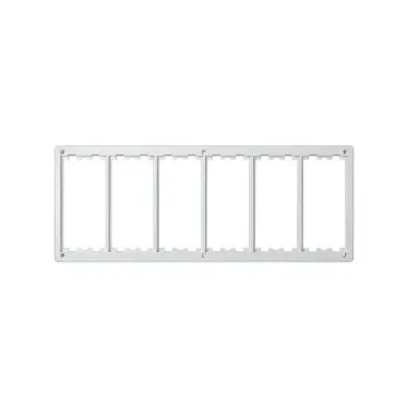 Connect Рамка на 6 S-модулей к монтажной коробке SM660, Сима Класик, белый