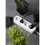 Удлинитель Эксперт 4 гнезда 5 метра 16А/3,0кВт с заземлением ПВС 3х1 EKF PROxima