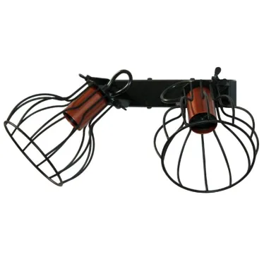 Светильник Эстель 521 черн.муар медь НББ 01-2х60-111 Е27 ИУ