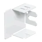 Заглушка кабельного канала LKM 40x40 мм (сталь, белый)