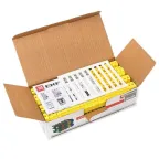 Колодка клеммная JXB-4/35 желтая