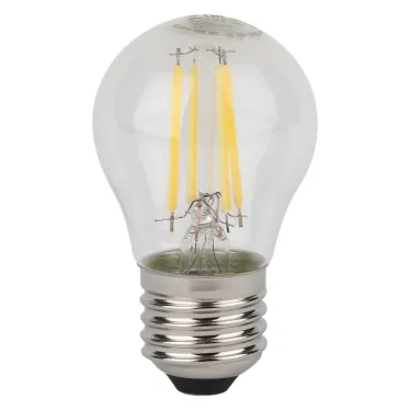 Лампа светодиодная филаментная LED Star Шарообразная 5Вт (замена 60Вт), 600Лм, 4000К, цоколь E27 OSRAM