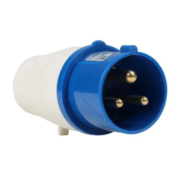 Вилка 023-32А-6h-220AC-2P+PE-IP44