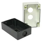 Корпус КП-102 на 2 кнопки белый