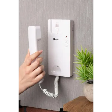 Аудиодомофон (аудиотрубка) IPA-01 бел. 2пр. IP20