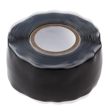 Изолента PRO PROSS25 силиконовая самослипающаяся 25 мм х 3 м черная