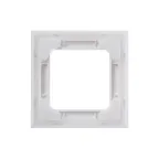 Рамка Levit 1 пост белый / ледяной