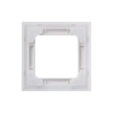 Рамка Levit 1 пост белый / ледяной