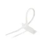 Стяжка нейлоновая КСМ 4x205 (бел) (100шт)