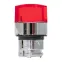 Механизм переключателя исполнительный ХB4 красный на 2 положения возвратный без фиксации с подсветкой с короткой ручкой PROxima