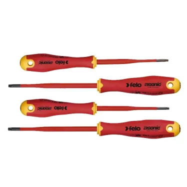Набор диэлектрических отверток Ergonic E-SLIM TORX, 4шт