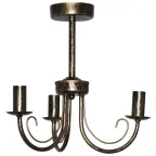 Светильник Рустика 133 бронза НСБ 01-3х60-144 Е14 ИУ