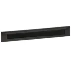 Ввод щеточный на защелках 1U пластмассовый