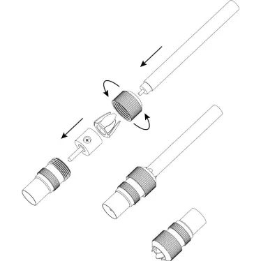 Разъем R-TV03 штекер TV без пайки