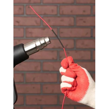 Термоусаживаемая трубка ТУТ нг 2.5/1.25 черная в отрезках по 1м PROxima