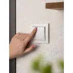 Выключатель Минск одноклавишный СП 10А белый