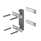 Крепление стойки консоли подвеса к опорам ограждения, толщина 2,0 мм, Сендзимир цинк