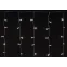 LIGHTING Гирлянда занавес 2х2м 240 светодиодов теплый белый свет IP44 прозрачный шнур 3м 230В транзит IEK