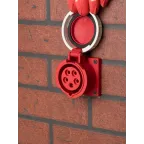 Розетка стационарная внутренняя 3152 3Р+РЕ+N 16А 380В IP67 PROxima