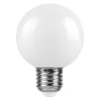 Лампа светодиодная LED 3вт Е27 6400K шар G60